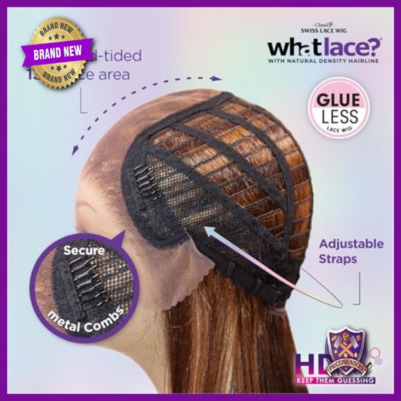 13x6 Lace Frontal Synthetic Wig Glueless Pre-Plucked Hairline Hand Tied main image 5
